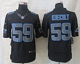 Nike Limited Carolina Panthers #59 Kuechly Impact Black Jerseys,baseball caps,new era cap wholesale,wholesale hats