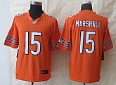 Nike Limited Chicago Bears #15 Marshall Orange Jerseys,baseball caps,new era cap wholesale,wholesale hats