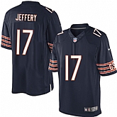 Nike Limited Chicago Bears #17 Alshon Jeffery Navy Blue Jerseys,baseball caps,new era cap wholesale,wholesale hats