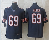 Nike Limited Chicago Bears #69 Allen Blue Jerseys,baseball caps,new era cap wholesale,wholesale hats