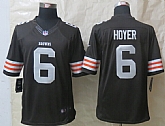Nike Limited Cleveland Browns #6 Hoyer Brown Jerseys,baseball caps,new era cap wholesale,wholesale hats