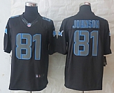 Nike Limited Detroit Lions #81 Johnson Impact Black Jerseys,baseball caps,new era cap wholesale,wholesale hats