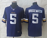 Nike Limited Minnesota Vikings #5 Bridgewater Purple Jerseys,baseball caps,new era cap wholesale,wholesale hats