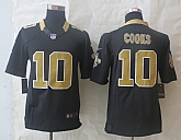 Nike Limited New Orleans Saints #10 Cooks Black Jerseys,baseball caps,new era cap wholesale,wholesale hats