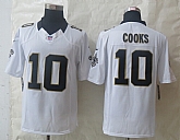 Nike Limited New Orleans Saints #10 Cooks White Jerseys,baseball caps,new era cap wholesale,wholesale hats