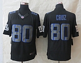 Nike Limited New York Giants #80 Cruz Impact Black Jerseys,baseball caps,new era cap wholesale,wholesale hats