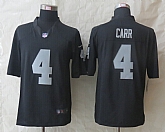 Nike Limited Oakland Raiders #4 Carr Black Jerseys,baseball caps,new era cap wholesale,wholesale hats