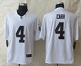 Nike Limited Oakland Raiders #4 Carr White Jerseys,baseball caps,new era cap wholesale,wholesale hats