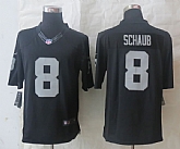 Nike Limited Oakland Raiders #8 Schaub Black Jerseys,baseball caps,new era cap wholesale,wholesale hats