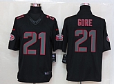 Nike Limited San Francisco 49ers #21 Gore Impact Black Jerseys,baseball caps,new era cap wholesale,wholesale hats
