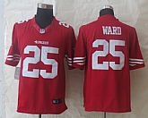 Nike Limited San Francisco 49ers #25 Ward Red Jerseys,baseball caps,new era cap wholesale,wholesale hats