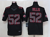 Nike Limited San Francisco 49ers #52 Willis Impact Black Jerseys,baseball caps,new era cap wholesale,wholesale hats