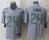 Nike Limited Seattle Seahawks #24 Lynch Grey Jerseys,baseball caps,new era cap wholesale,wholesale hats