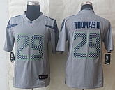 Nike Limited Seattle Seahawks #29 Thomas III Grey Jerseys,baseball caps,new era cap wholesale,wholesale hats