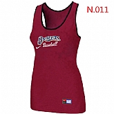 Nike Milwaukee Brewers Tri-Blend Racerback stretch Tank Top Red,baseball caps,new era cap wholesale,wholesale hats