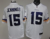Nike Minnesota Vikings #15 Greg Jennings 2013 White Game Jerseys,baseball caps,new era cap wholesale,wholesale hats