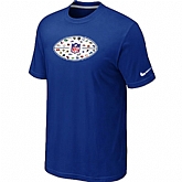 Nike NFL 32 teams logo Collection Locker Room T-Shirt Blue,baseball caps,new era cap wholesale,wholesale hats