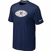 Nike NFL 32 teams logo Collection Locker Room T-Shirt D.Blue,baseball caps,new era cap wholesale,wholesale hats