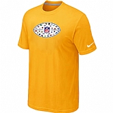 Nike NFL 32 teams logo Collection Locker Room T-Shirt Yellow,baseball caps,new era cap wholesale,wholesale hats
