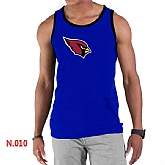 Nike NFL Arizona Cardinals Sideline Legend Authentic Logo men Tank Top Blue,baseball caps,new era cap wholesale,wholesale hats