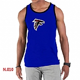 Nike NFL Atlanta Falcons Sideline Legend Authentic Logo men Tank Top Blue,baseball caps,new era cap wholesale,wholesale hats