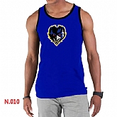 Nike NFL Baltimore Ravens Sideline Legend Authentic Logo men Tank Top Blue 2,baseball caps,new era cap wholesale,wholesale hats