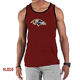 Nike NFL Baltimore Ravens Sideline Legend Authentic Logo men Tank Top Red,baseball caps,new era cap wholesale,wholesale hats
