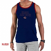 Nike NFL Chicago Bears Sideline Legend Authentic Logo men Tank Top D.Blue 3,baseball caps,new era cap wholesale,wholesale hats