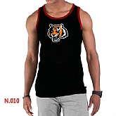 Nike NFL Cincinnati Bengals Sideline Legend Authentic Logo men Tank Top Black 2,baseball caps,new era cap wholesale,wholesale hats