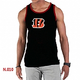 Nike NFL Cincinnati Bengals Sideline Legend Authentic Logo men Tank Top Black,baseball caps,new era cap wholesale,wholesale hats