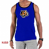 Nike NFL Cincinnati Bengals Sideline Legend Authentic Logo men Tank Top Blue 2,baseball caps,new era cap wholesale,wholesale hats