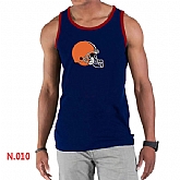 Nike NFL Cleveland Browns Sideline Legend Authentic Logo men Tank Top D.Blue