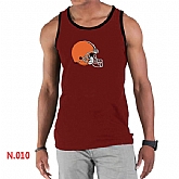 Nike NFL Cleveland Browns Sideline Legend Authentic Logo men Tank Top Red,baseball caps,new era cap wholesale,wholesale hats