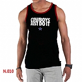 Nike NFL Dallas cowboys Sideline Legend Authentic Logo men Tank Top Black 2,baseball caps,new era cap wholesale,wholesale hats