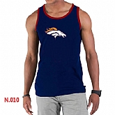 Nike NFL Denver Broncos Sideline Legend Authentic Logo men Tank Top D.Blue