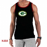 Nike NFL Green Bay Packers Sideline Legend Authentic Logo men Tank Top Black,baseball caps,new era cap wholesale,wholesale hats