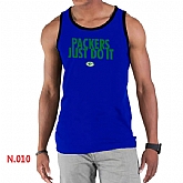 Nike NFL Green Bay Packers Sideline Legend Authentic Logo men Tank Top Blue 3,baseball caps,new era cap wholesale,wholesale hats