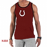 Nike NFL Indianapolis Colts Sideline Legend Authentic Logo men Tank Top Red 2