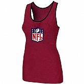 Nike NFL Ladies Big Logo Tri-Blend Racerback stretch Tank Top Red,baseball caps,new era cap wholesale,wholesale hats