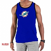 Nike NFL Miami Dolphins Sideline Legend Authentic Logo men Tank Top Blue,baseball caps,new era cap wholesale,wholesale hats