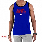 Nike NFL New York Giants Sideline Legend Authentic Logo men Tank Top Blue 3,baseball caps,new era cap wholesale,wholesale hats