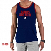 Nike NFL New York Giants Sideline Legend Authentic Logo men Tank Top D.Blue 3,baseball caps,new era cap wholesale,wholesale hats