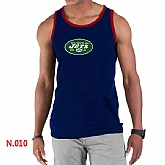 Nike NFL New York Jets Sideline Legend Authentic Logo men Tank Top D.Blue