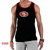 Nike NFL San Francisco 49ers Sideline Legend Authentic Logo men Tank Top Black,baseball caps,new era cap wholesale,wholesale hats