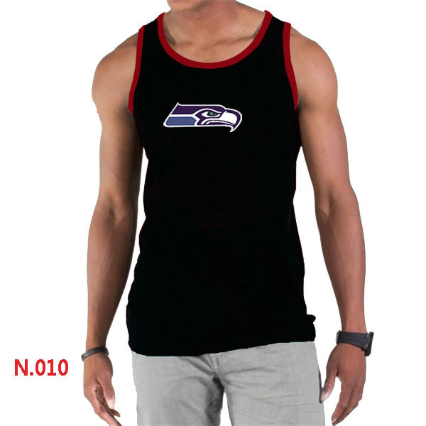 Nike NFL Seattle Seahawks Sideline Legend Authentic Logo men Tank Top Black