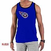 Nike NFL Tennessee Titans Sideline Legend Authentic Logo men Tank Top Blue