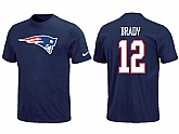 Nike New England Patriots Tom Brady Name & Number T-Shirt,baseball caps,new era cap wholesale,wholesale hats