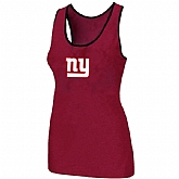 Nike New York Giants Ladies Big Logo Tri-Blend Racerback stretch Tank Top Red,baseball caps,new era cap wholesale,wholesale hats