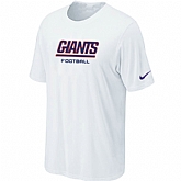 Nike New York Giants Sideline Legend Authentic Font T-Shirt White,baseball caps,new era cap wholesale,wholesale hats