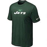 Nike New York Jets Authentic Logo T-Shirt - Team Green,baseball caps,new era cap wholesale,wholesale hats